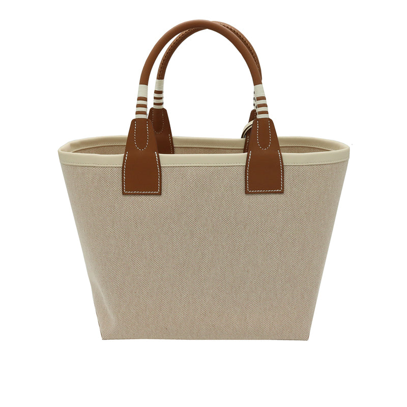 HERMES エルメス スティープル 25 エクリュ×ゴールド×ナタ スイフト