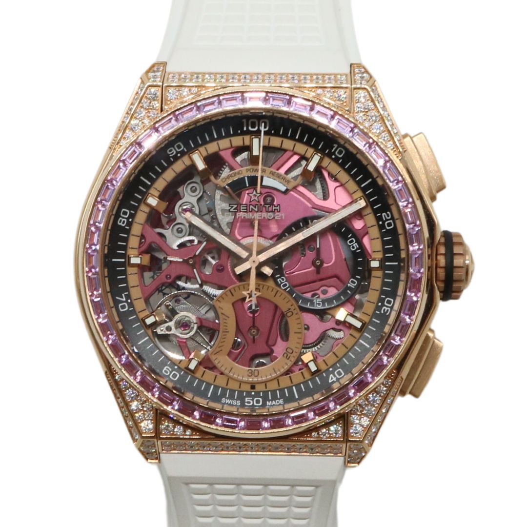 ［出品21日夜まで］ラティーファ　シェンリィ4枚ずつ ZENITH ゼニス 22.9004.9004/73.R598 デファイ エル・プリメロ