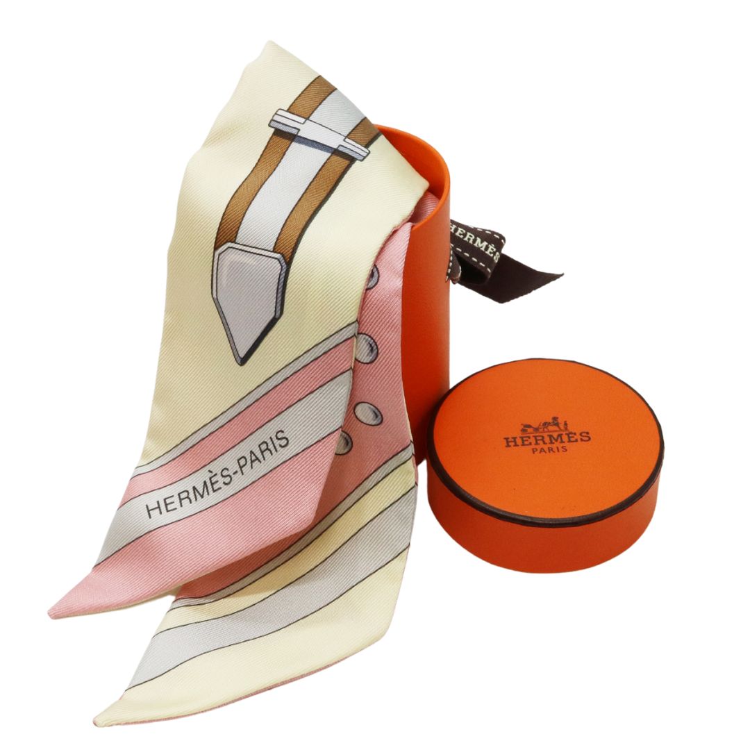 HERMES【エルメス】ツイリー グラン・トゥラララ ローズプードル