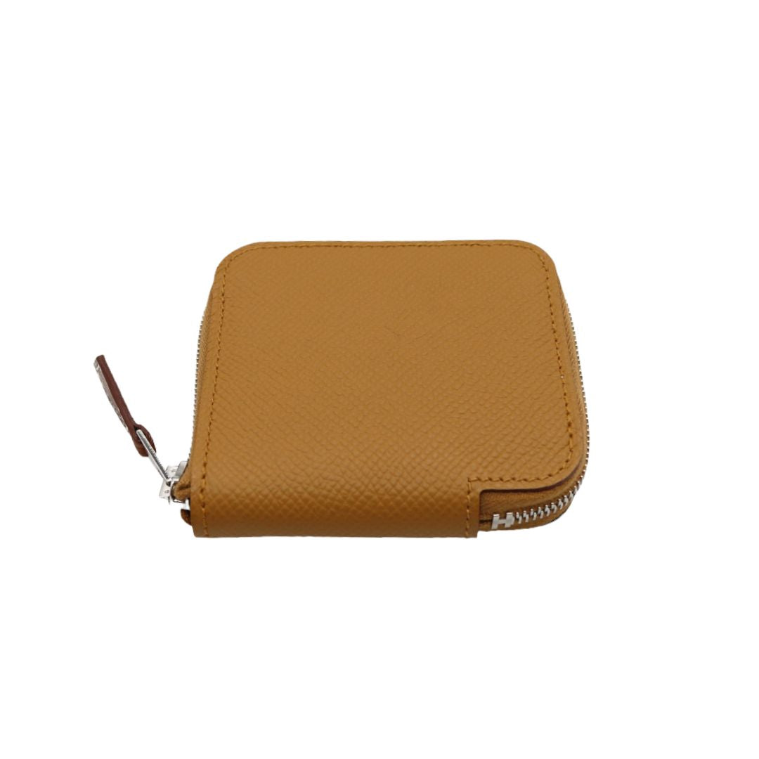 HERMES エルメス アザップ シルクイン コンパクト ミニ セサミ B
