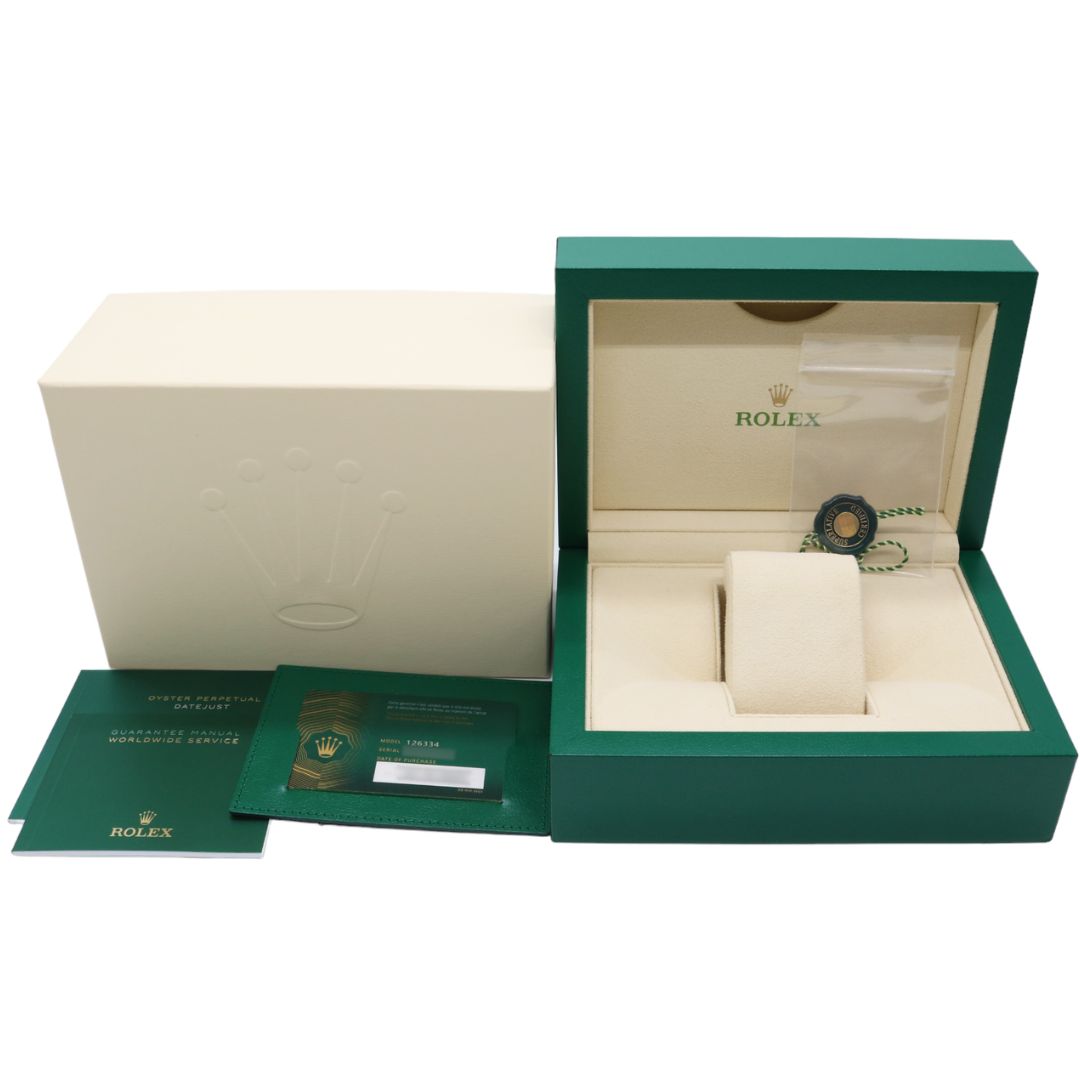 ROLEX デイトジャスト 41 メンズ ブルー文字盤 126334G – JD TIME