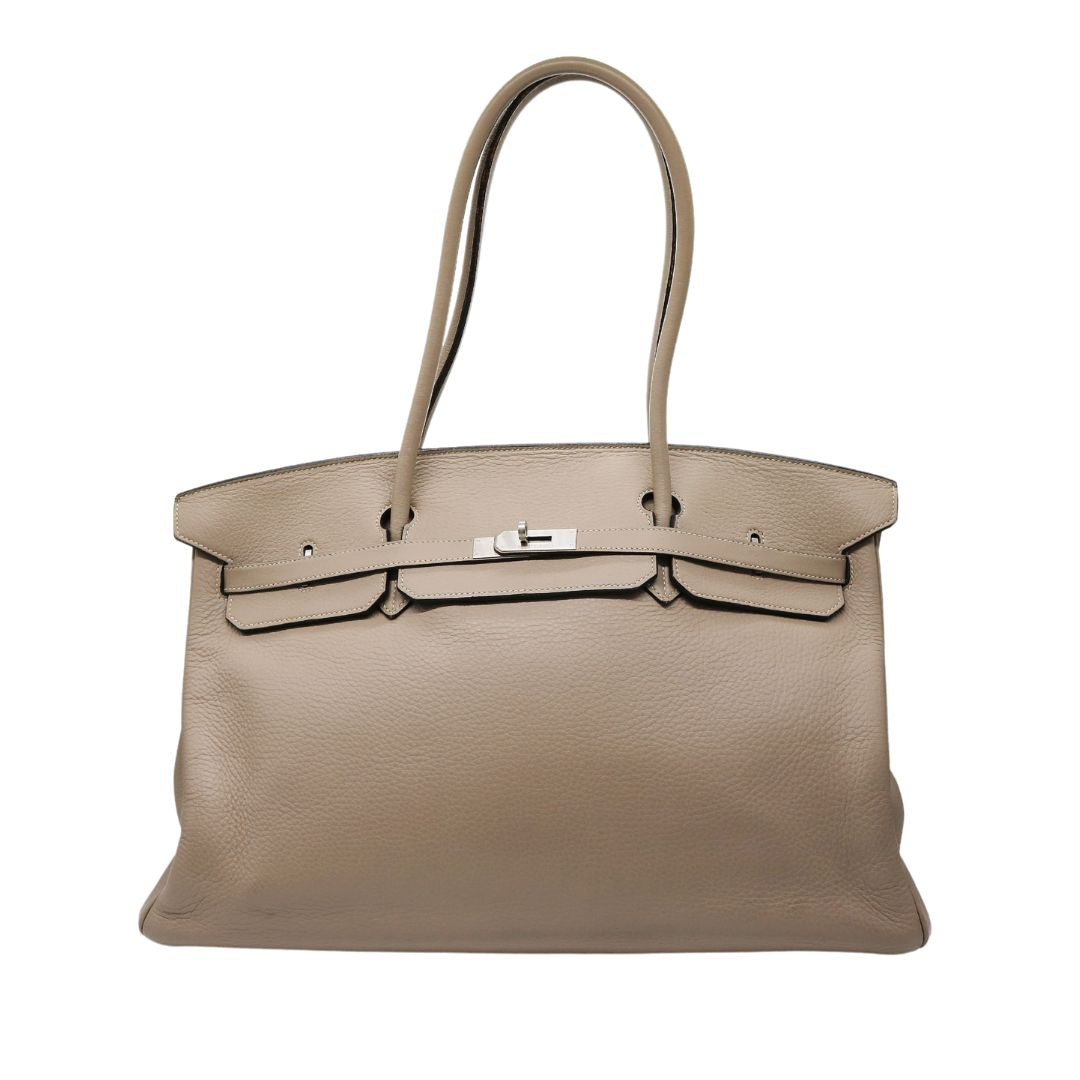 HERMES【エルメス】ショルダーバーキン 45 トゥルティエールグレー 